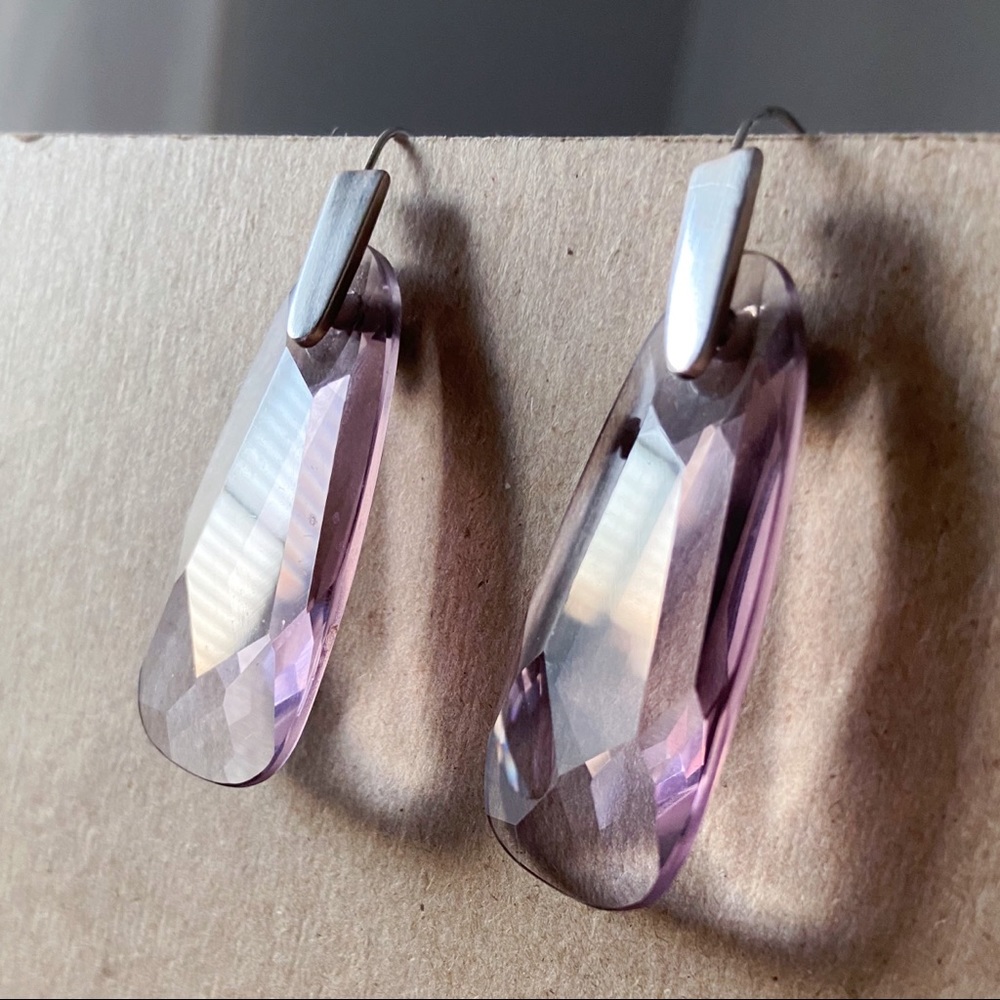 Kendra Scott Maize Drop Dangle Earrings : Violet